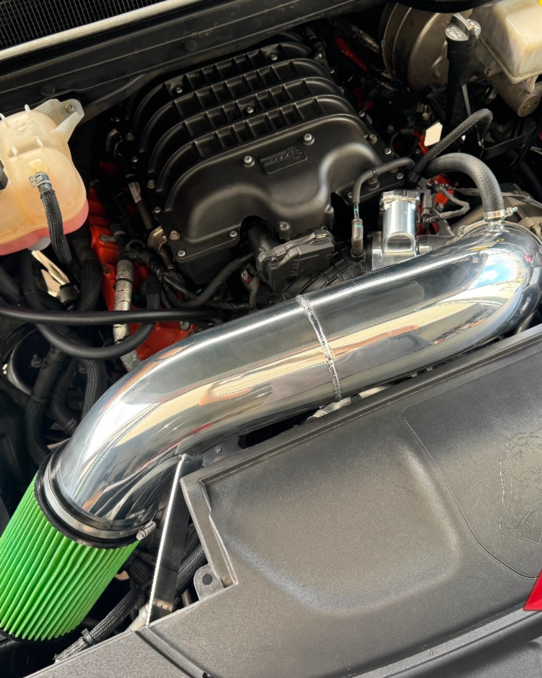 FAS Motorsports white coated supercharger